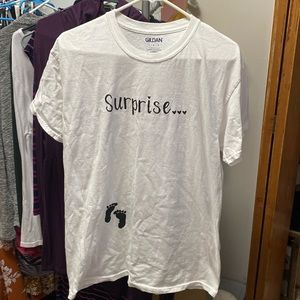 Surprise White Tshirt